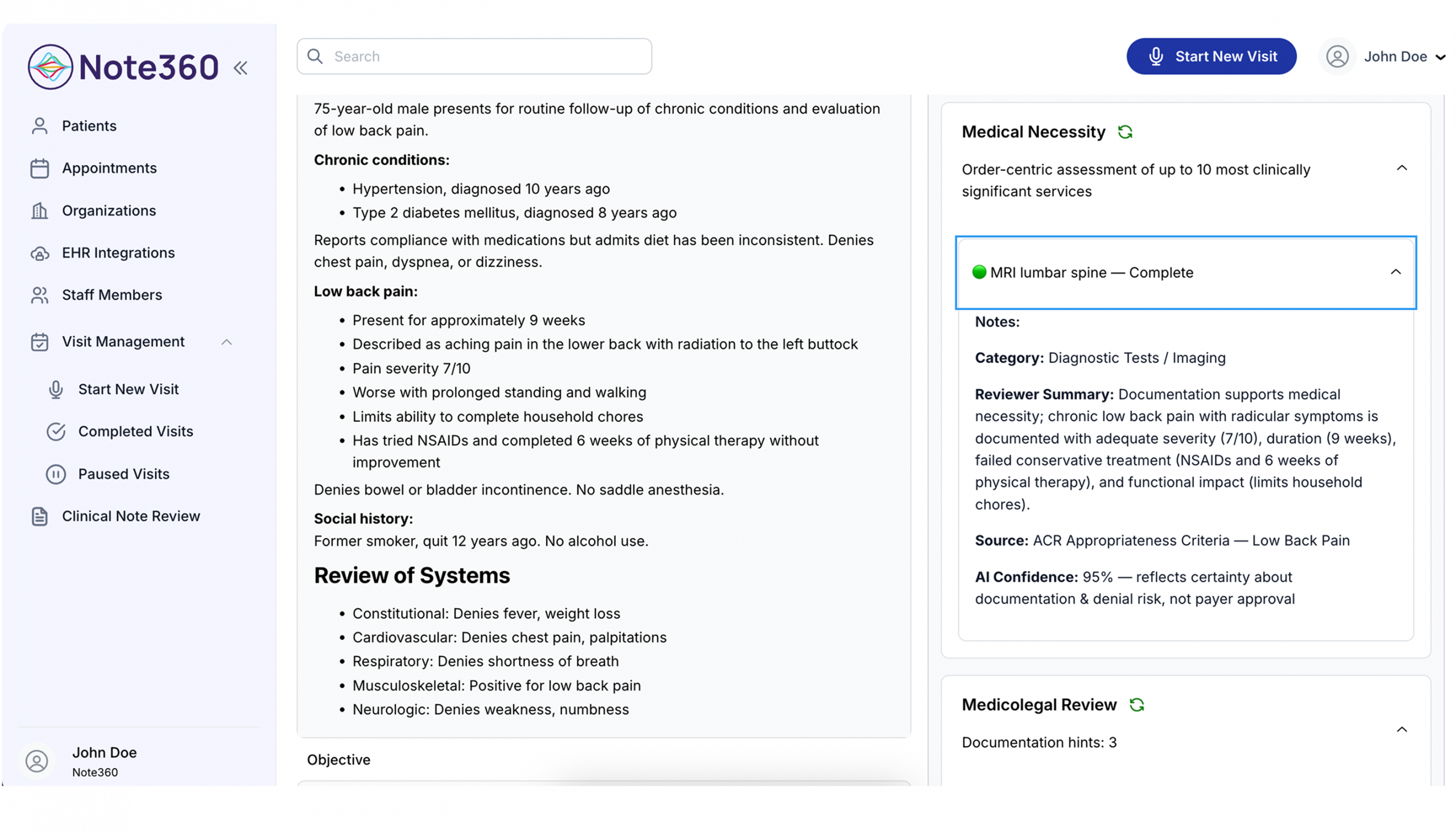 Medical Necessity Review